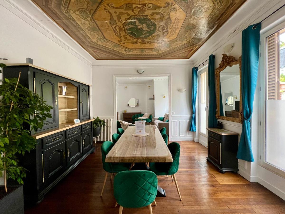 Appartement De Luxe Avec Fresque, Hyper Centre Et Parking Sure Fontainebleau Exterior foto